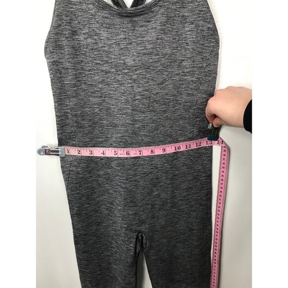 Lululemon Gray Ombre Balance and Resist Athletic Onesie Bodysuit Workout Gym - Picture 9 of 11